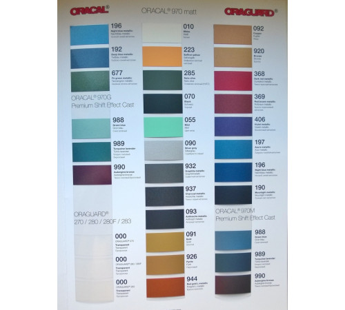 Пленка Oracal 970