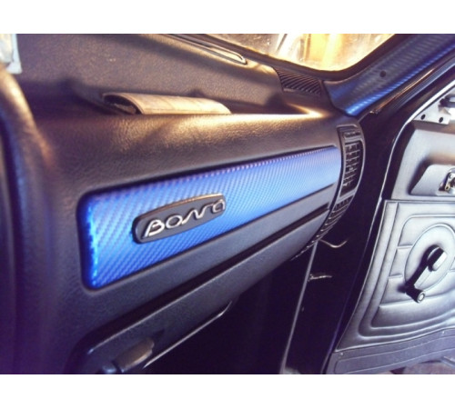 Пленка под карбон 3d синяя 1п.м. (100см х 152 см)