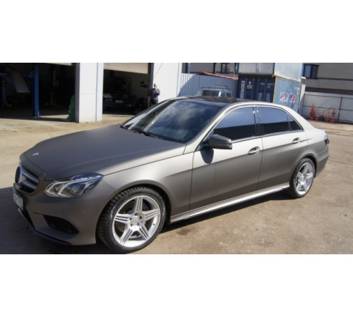 Матовый хром серый 1,52 м х 1м