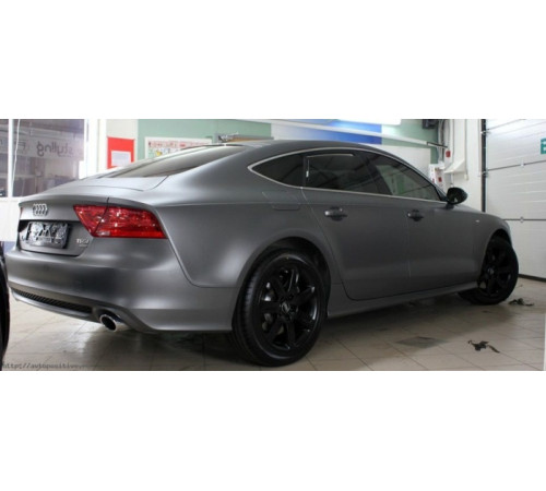 Матовый хром серый 1,52 м х 1м