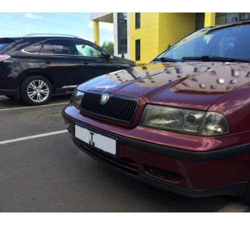 Тонировка для фар Светло-серая 30 см х 127 см Германия