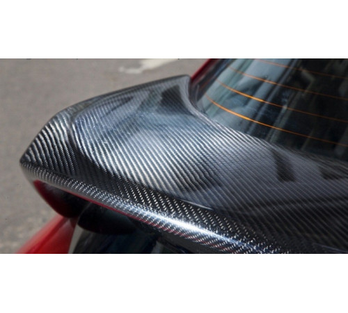 Карбон 5d под лаком (1.52м х 1м) Черный