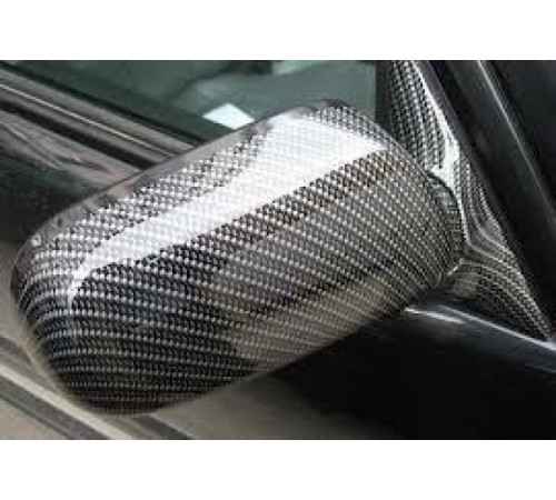 Карбон 5d под лаком (1.52м х 1м) Черный